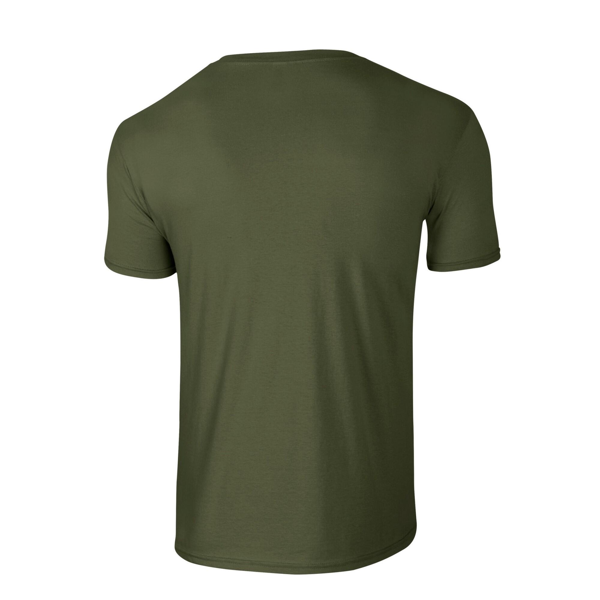 Tshirt SOFTSTYLE Adulte (Vert Kaki) 2/3