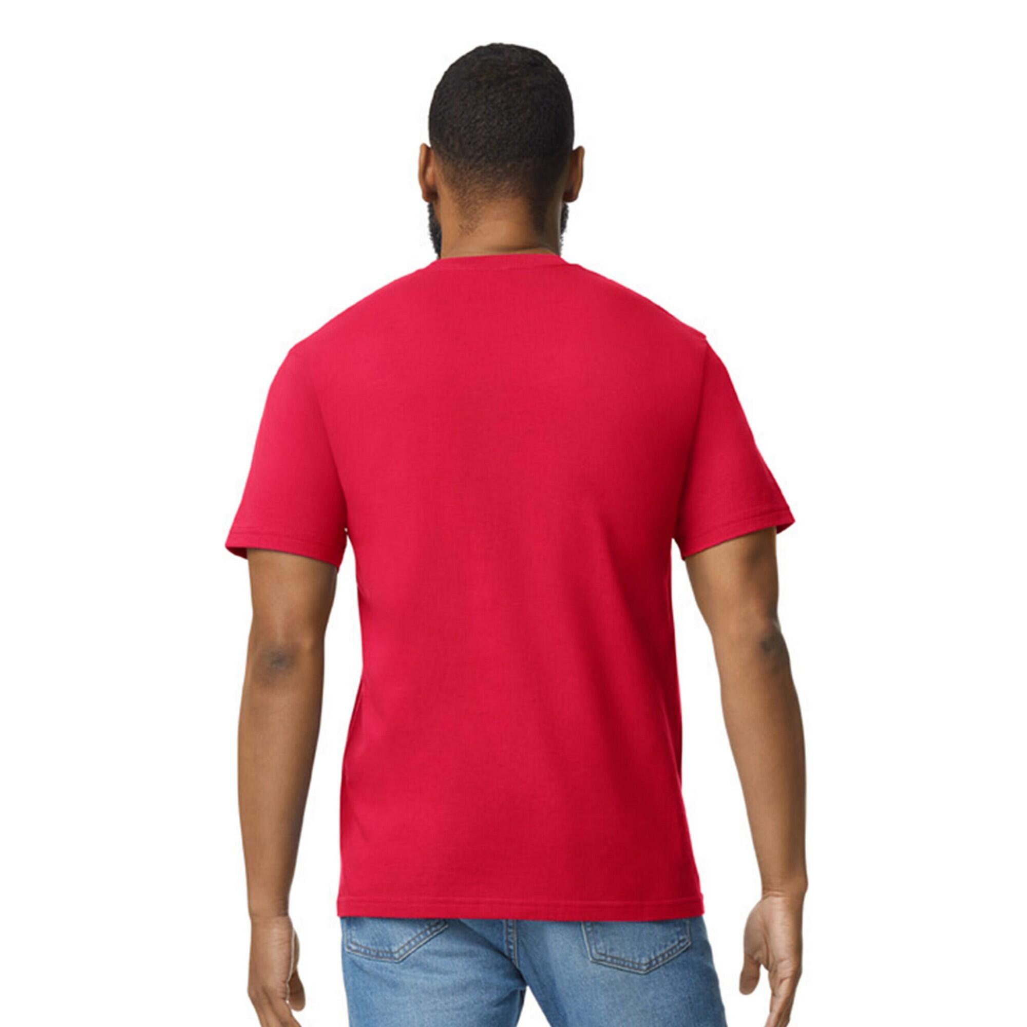 Tshirt SOFTSTYLE Adulte (Rouge) 2/2