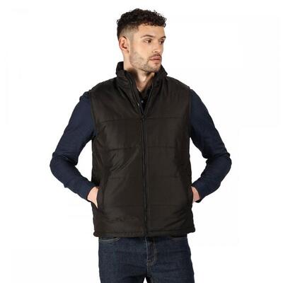 Heren access geïsoleerd gilet (zwart/zwart)