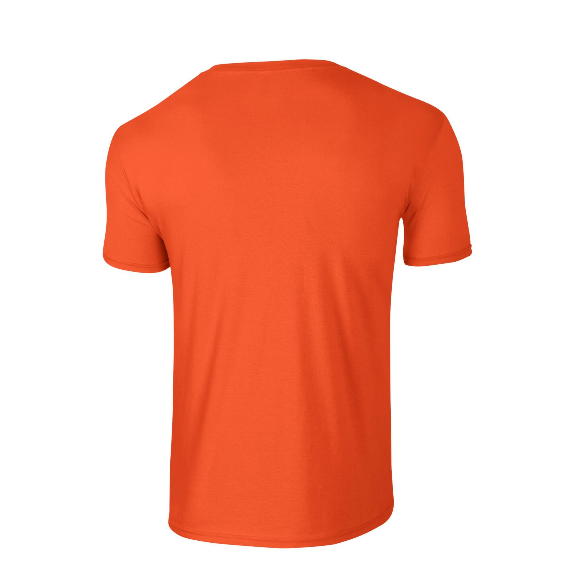 Tshirt SOFTSTYLE Adulte (Orange) 2/3