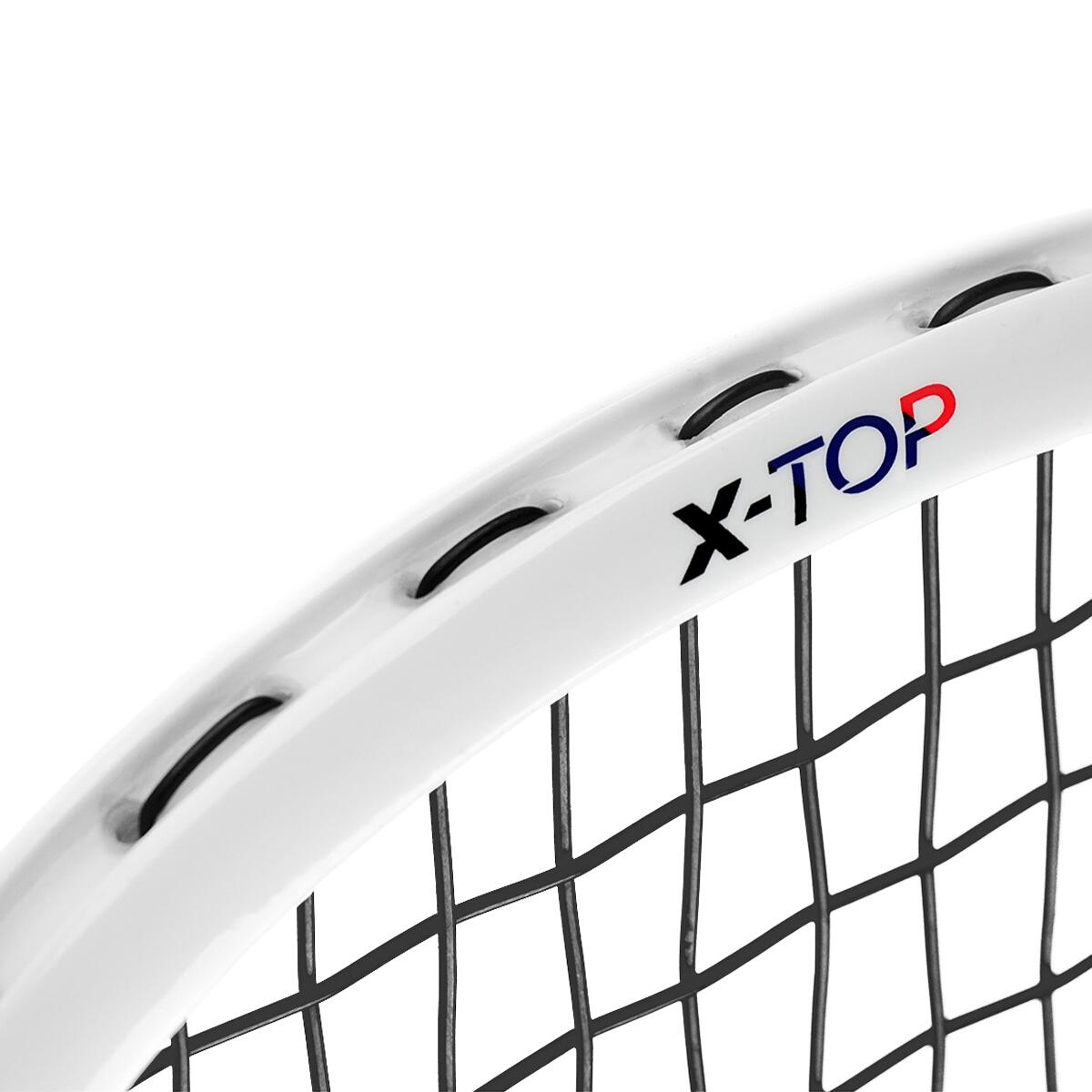 Carboflex X-Top V2 135 (2024) Volwassenen Squash Racket - Wit 3/7