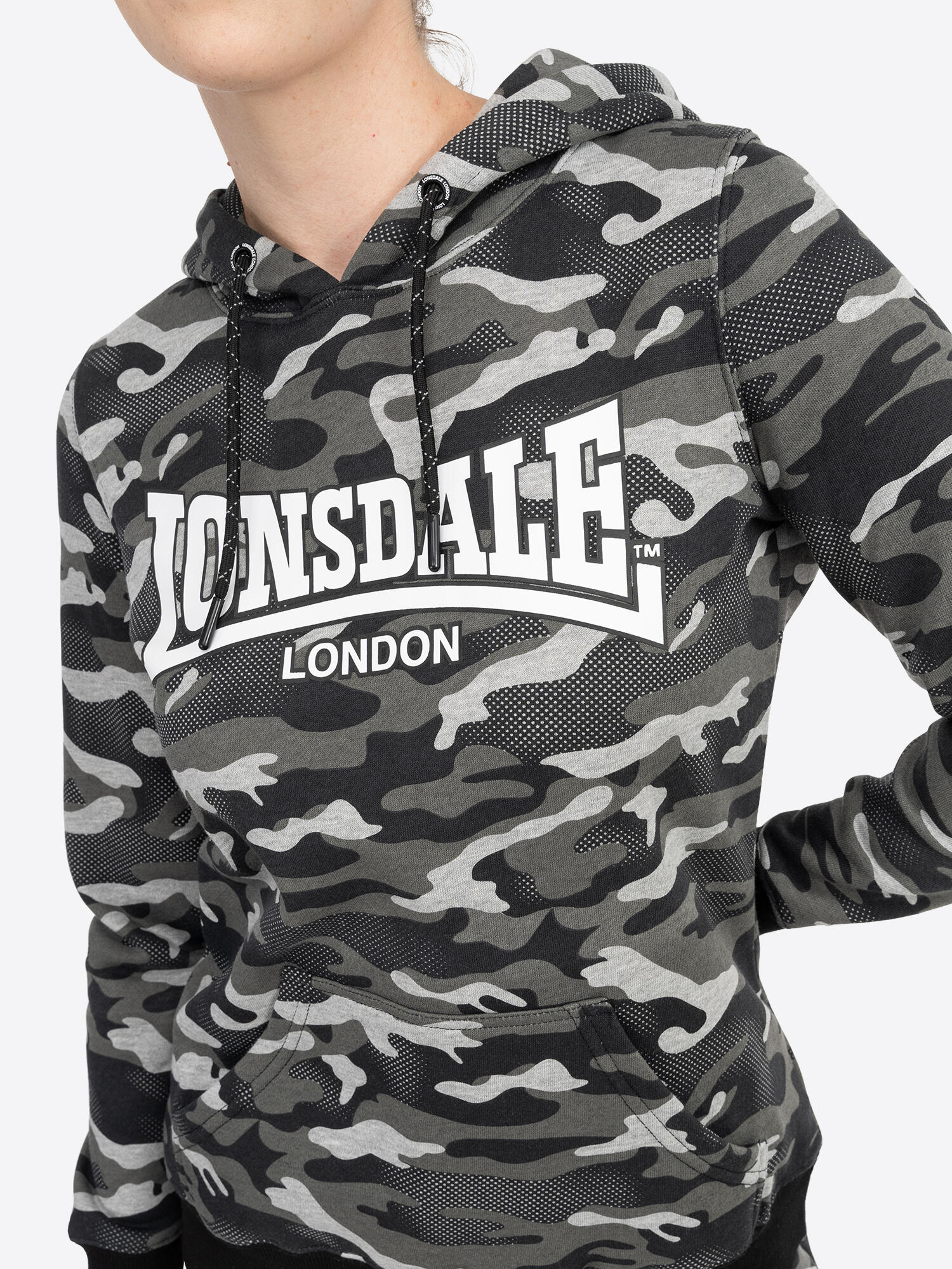 Sudadera con capucha Lonsdale Clough 6/6