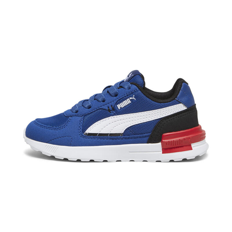 Dětské tenisky Graviton AC PUMA Clyde Royal White Black Blue