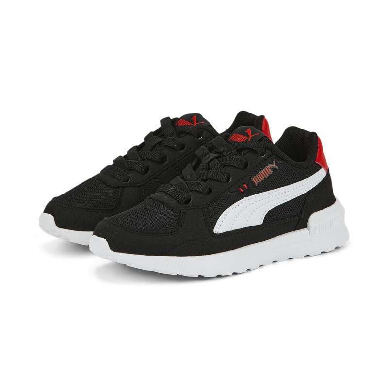 Dětské tenisky Graviton AC PUMA Black White Red