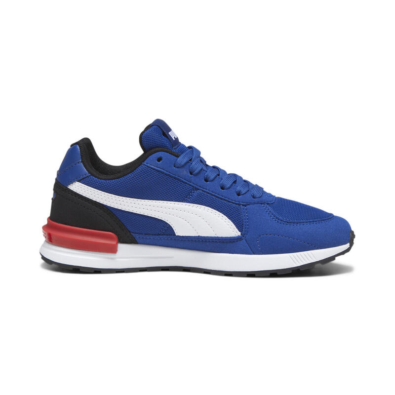 Młodzieżowe buty sportowe Graviton PUMA Clyde Royal White Black Blue