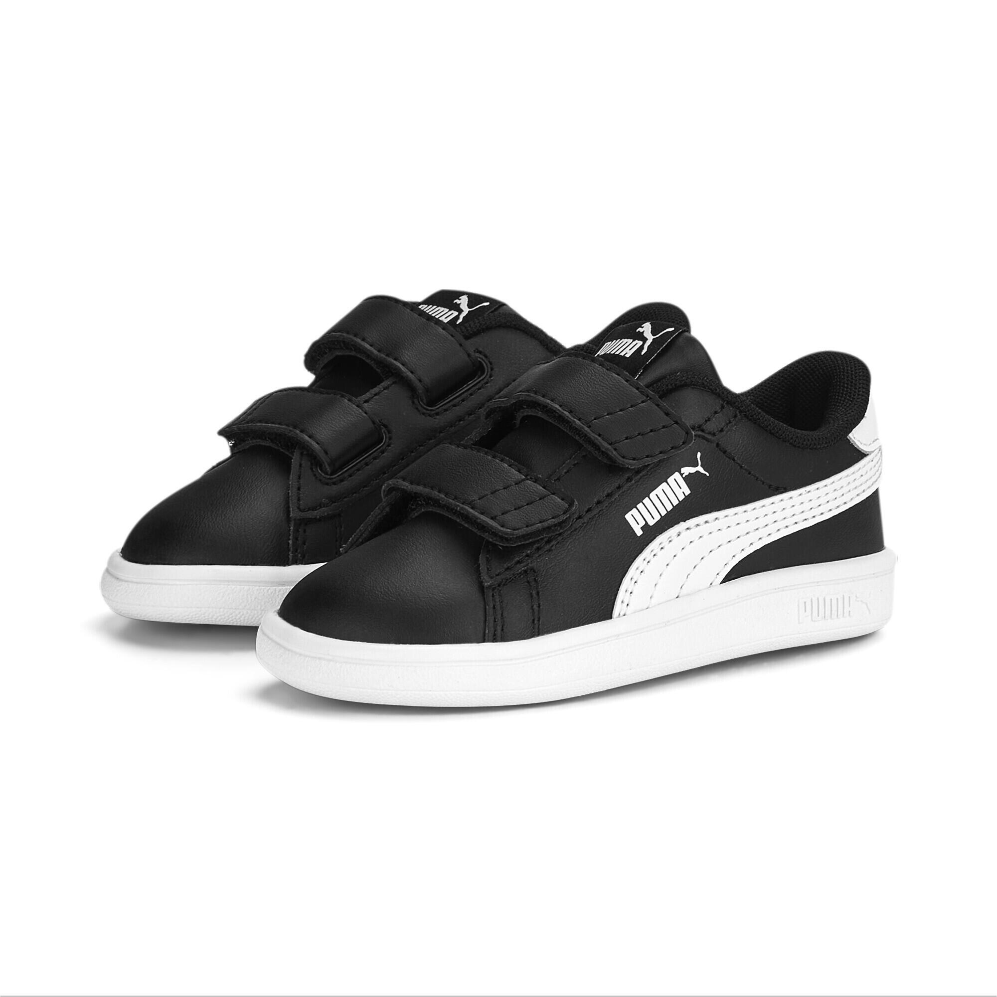 Sneakers Smash 3.0 Leather V da bimbi PUMA Black White 1/7