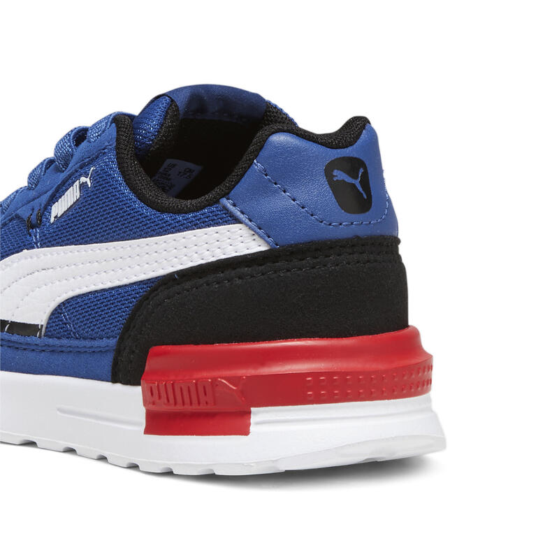 Dětské tenisky Graviton AC PUMA Clyde Royal White Black Blue