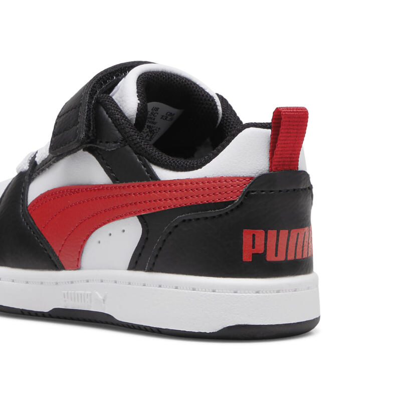 Tenisky PUMA Rebound v6 Lo pro batolata PUMA White For All Time Red Black