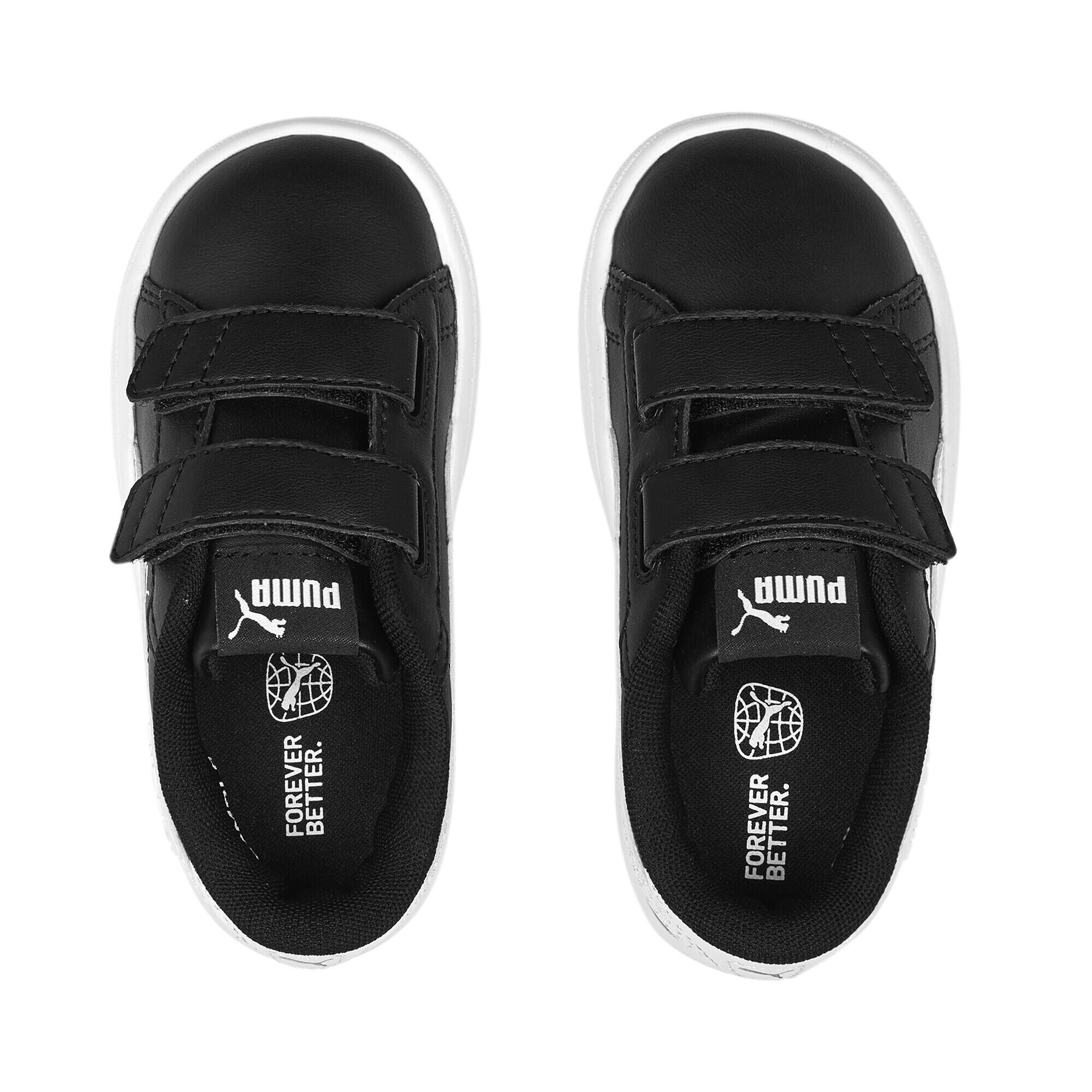 Sneakers Smash 3.0 Leather V da bimbi PUMA Black White 6/7