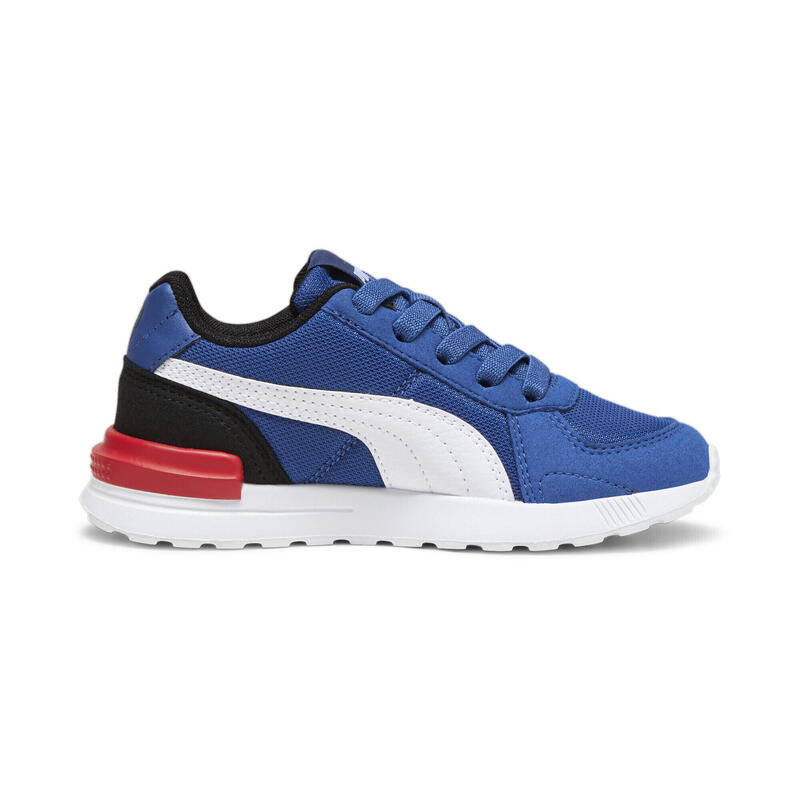 Dětské tenisky Graviton AC PUMA Clyde Royal White Black Blue