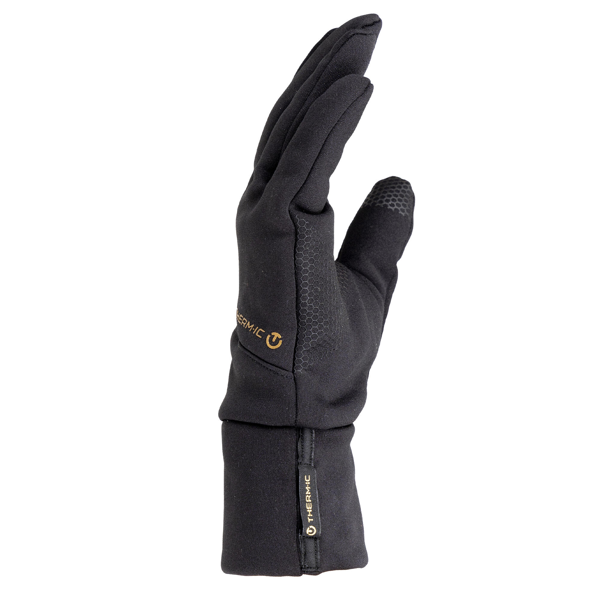 Guanti Polar Liner in pile riciclato 220 g neri, touch e elastici 2/7