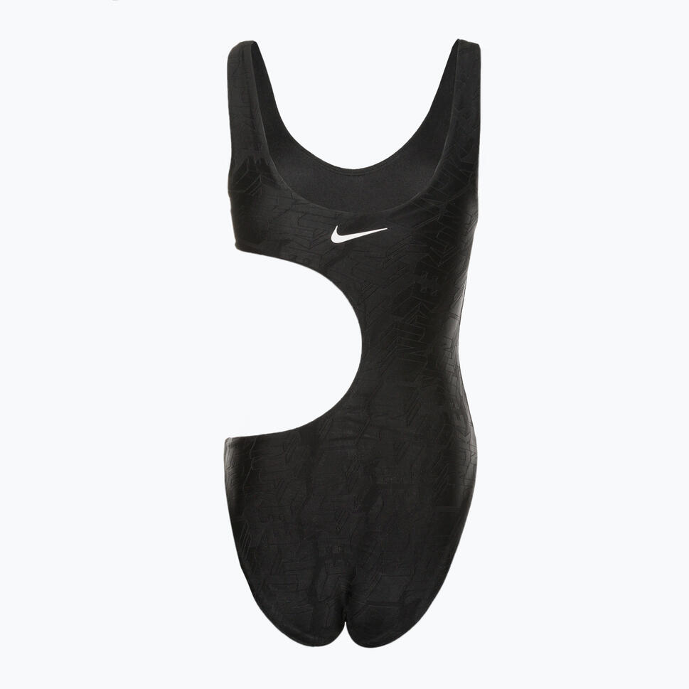 Strój pływacki jednoczęściowy damski Nike Block Texture