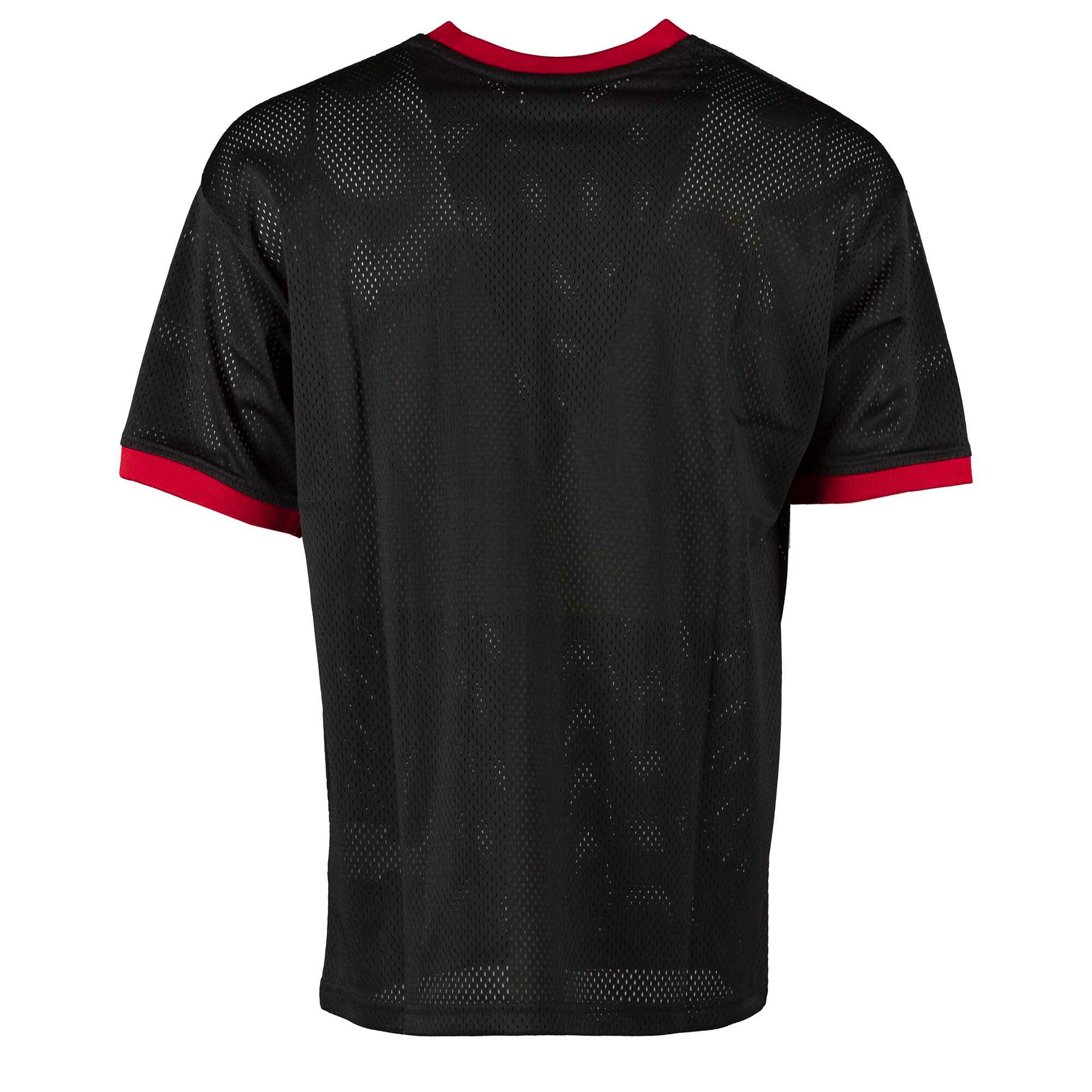 T-Shirt New Era Nba Team Logo Mesh Os Tee Chibul Blkfdr Adulto 2/5