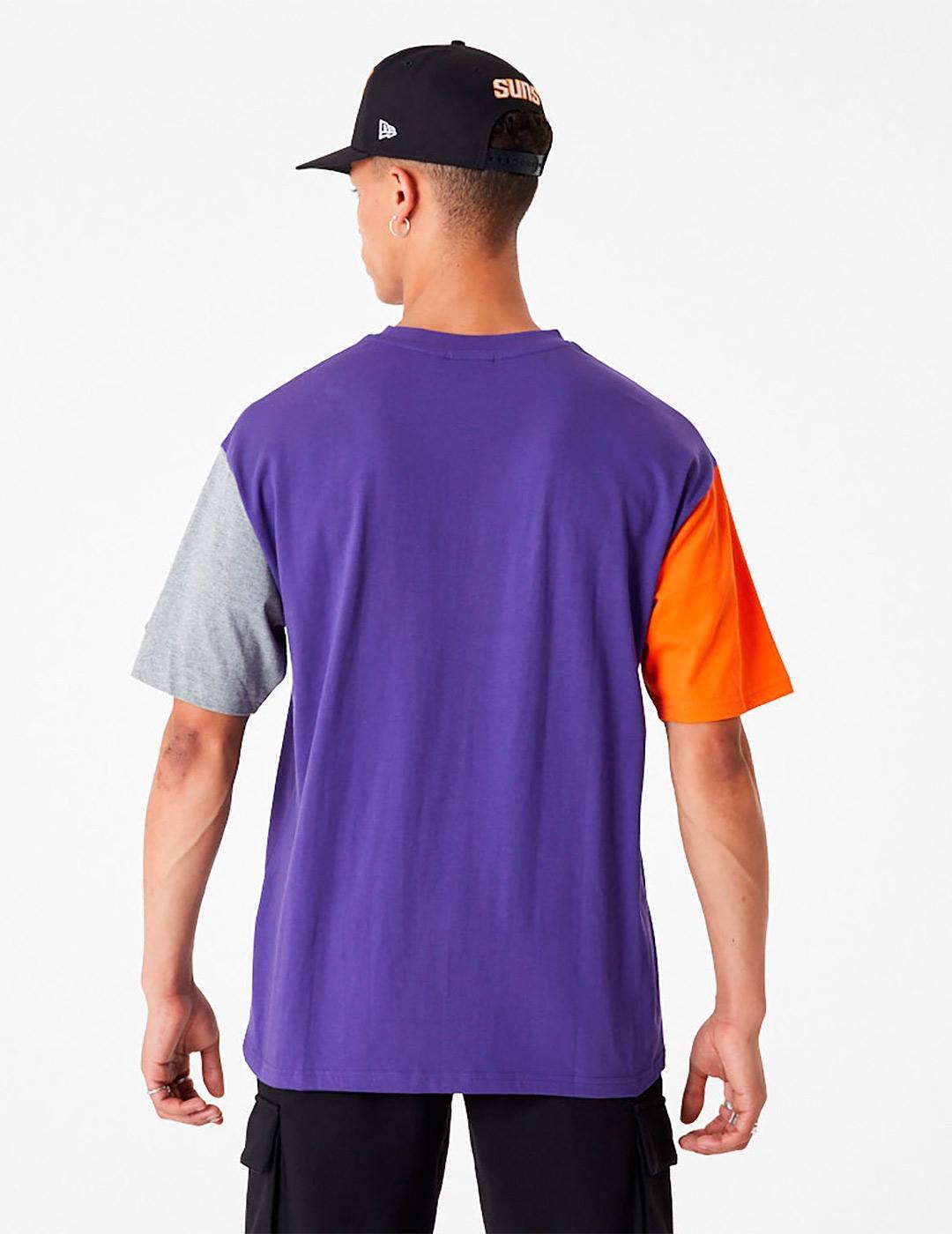 T-shirts pour hommes New Era Sew Phoenix Suns Violet 2/6