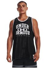 t-shirt de basket Under Armour Baseline Noir