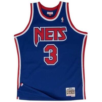 Mitchell & NessM a i l l o t Nba New Nets