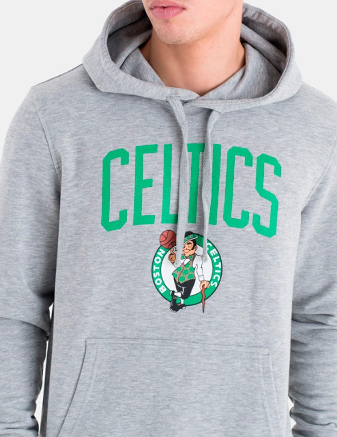 Sweat à capuche New Era avec logo de l'équipe Boston Celtics 2/5