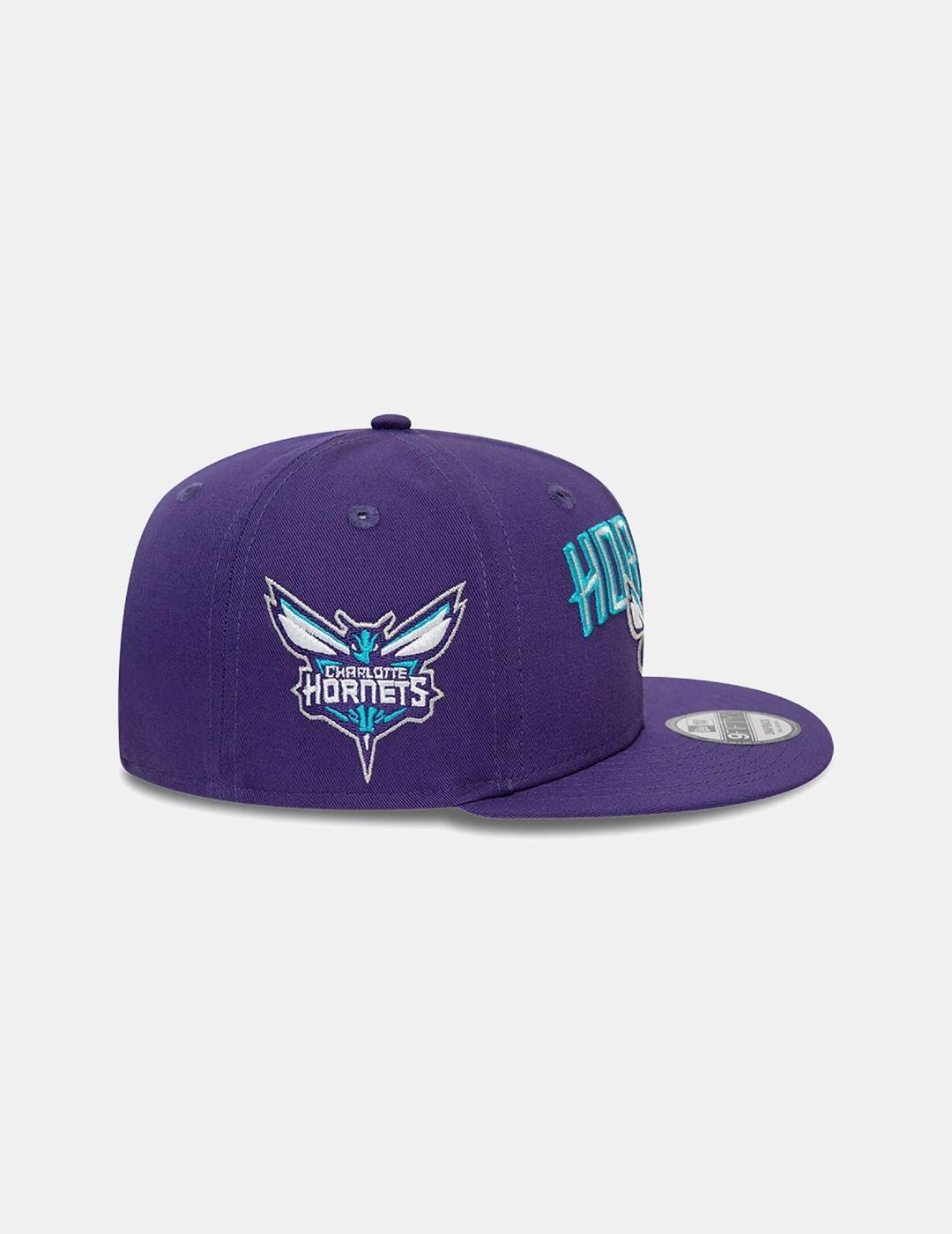 Cappelli New Era New Era 950 patch Charlotte Hornets Viola 2/6