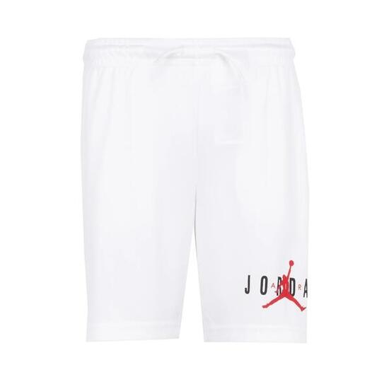Pantaloncino bambino jordan essentials graphic mesh bianco