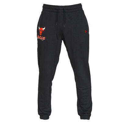 Pantalon Mann New Era Jogger Chicago Bulls Nba Script Schwarz