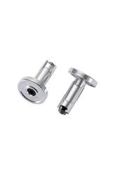 BLUNT BAR ENDS ALLOY PAIR - Couleur - Argent