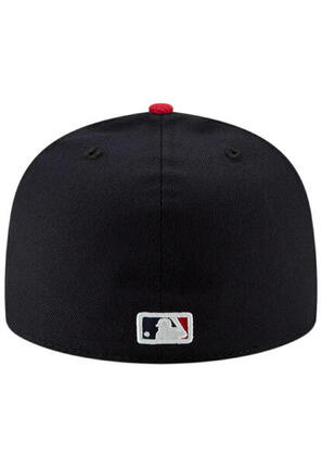 Casquette MLB Atlanta Braves New Era authentic performance 59FIFTY Bleu marine -