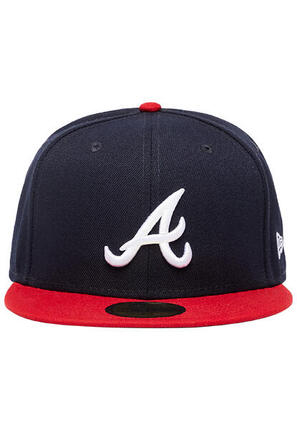 Casquette MLB Atlanta Braves New Era authentic performance 59FIFTY Bleu marine -
