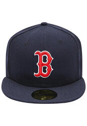 Casquette MLB Boston Red Sox New Era Authentic On Field Game 59FIFTY Bleu marine