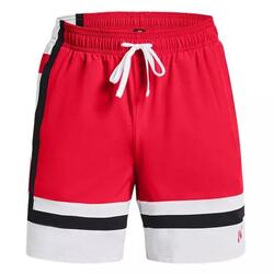 Short de bain Under Armour Baseline Rouge