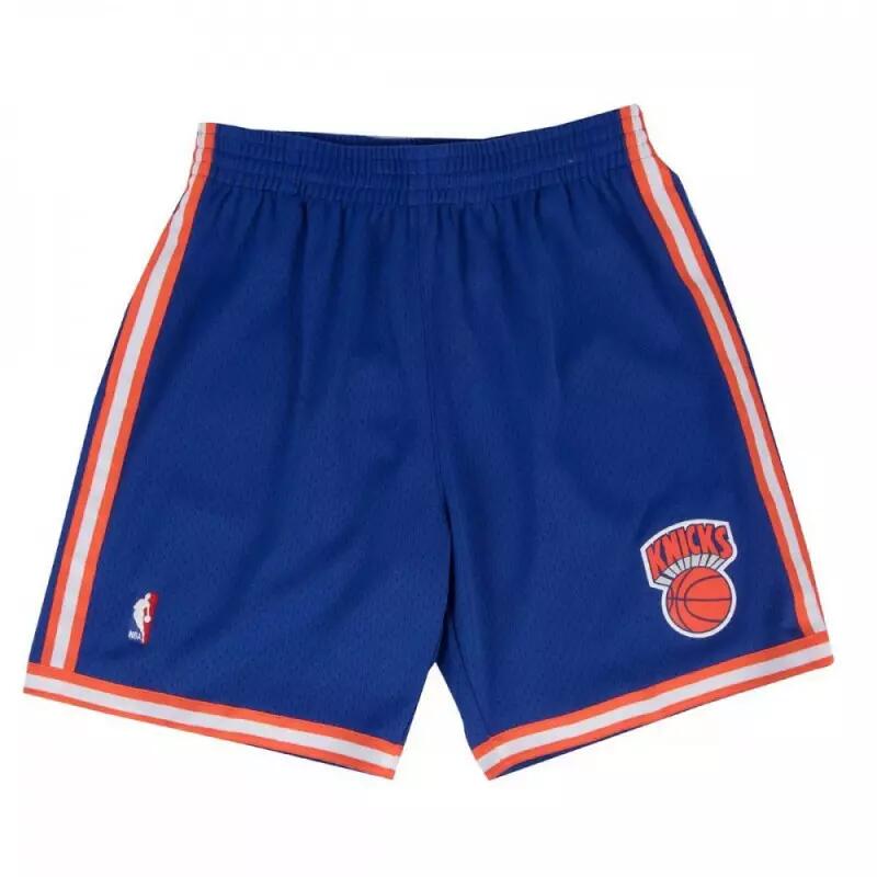 Mitchell & Ness - Short Nba New York Knicks 1991-92 Mitchell & Ness Swingman Road Bleu Pour Homme - Short - Multicolore - 44 L - Decathlon