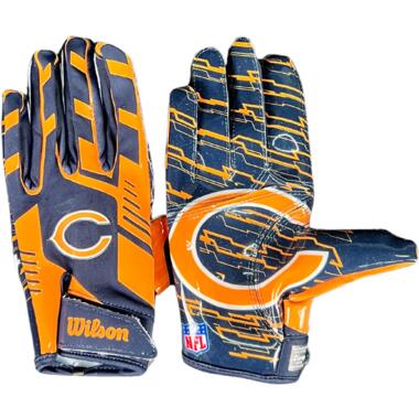 Wilson - Wilson Adult Nfl Stretch Fit Gloves Team Chicago Bears - Gants - Multicolore|noir|orange - Adulte - Decathlon