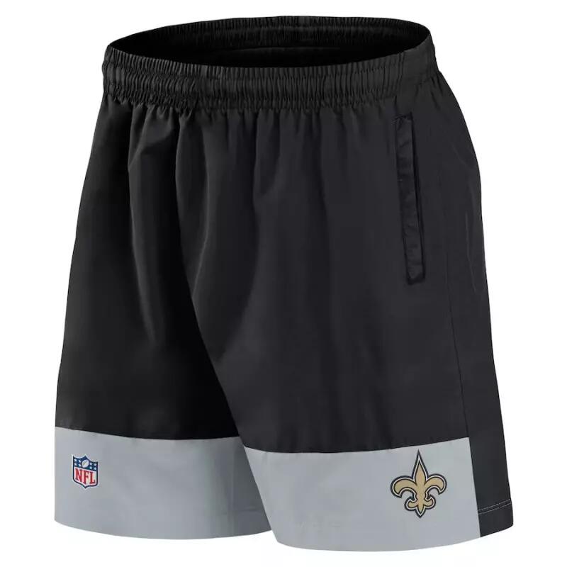 Fanatics - Short Nfl New Orleans Saints Fanatics Woven Noir - Short - Multicolore - 40 M - Decathlon