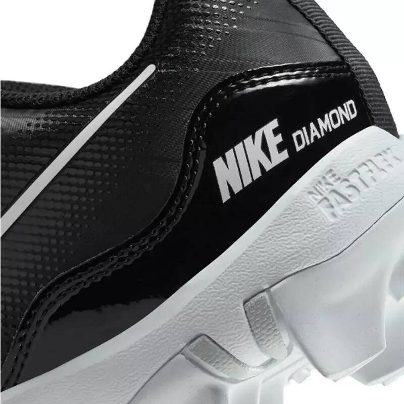 Crampons moulés Nike Alpha Huarache 4 Keystone Noir pour junior 4/5