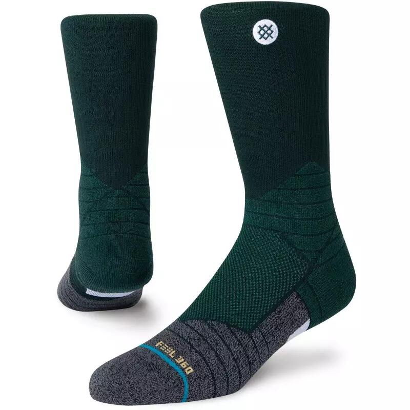 Chaussettes Stance Icon Sport Crew vert 1/1