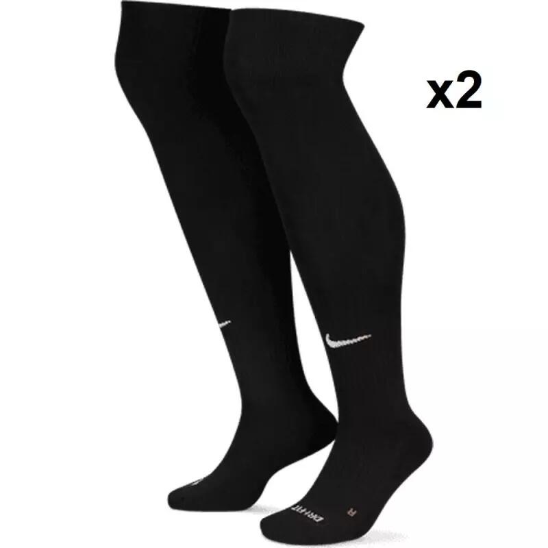 Nike - Chaussettes Montantes Nike Over The Calf Noir - Chaussettes - Multicolore - 38/42 - Decathlon