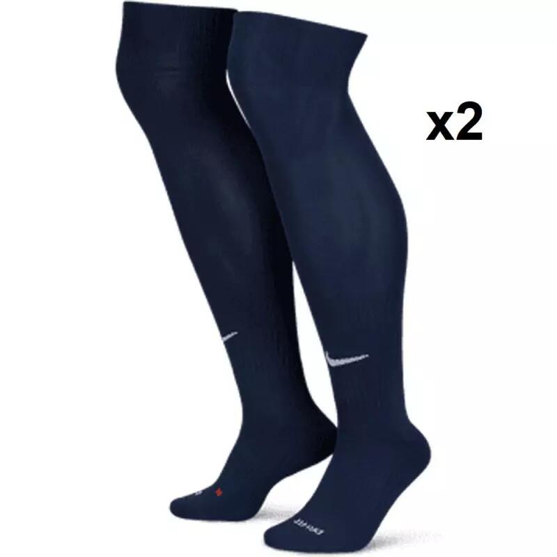 Nike - Chaussettes Montantes Nike Over The Calf Bleu Marine - Chaussettes - Multicolore - 42/46 - Decathlon
