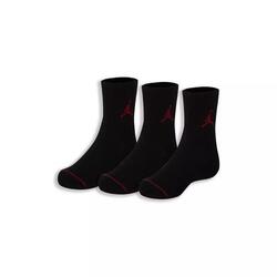 Chaussettes Jordan Crew 3 pack Noir pour enfant