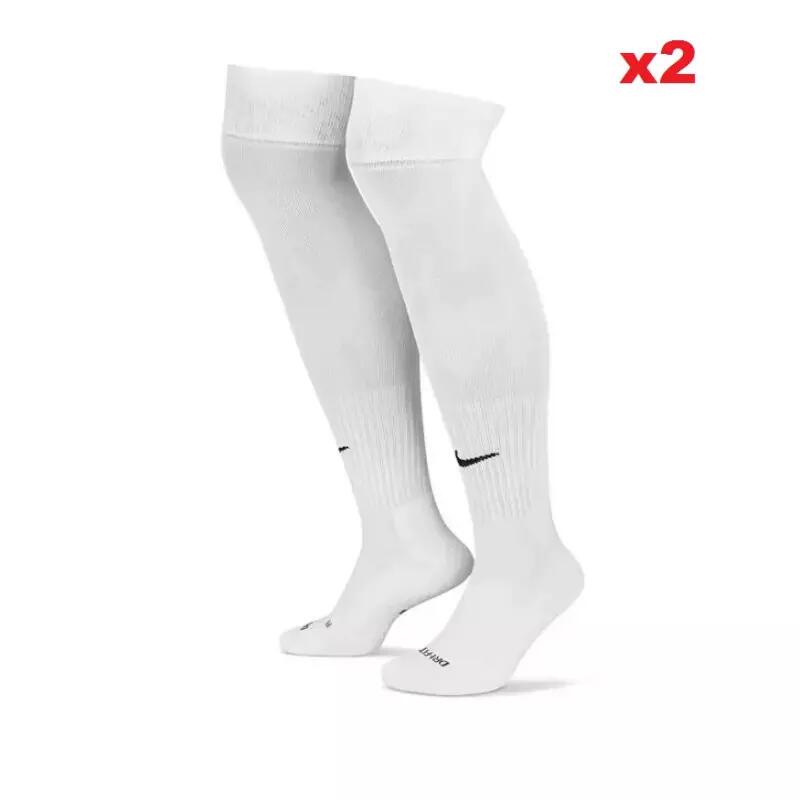 Nike - Chaussettes Montantes Nike Over The Calf Blanc - Chaussettes - Multicolore - 38/42 - Decathlon