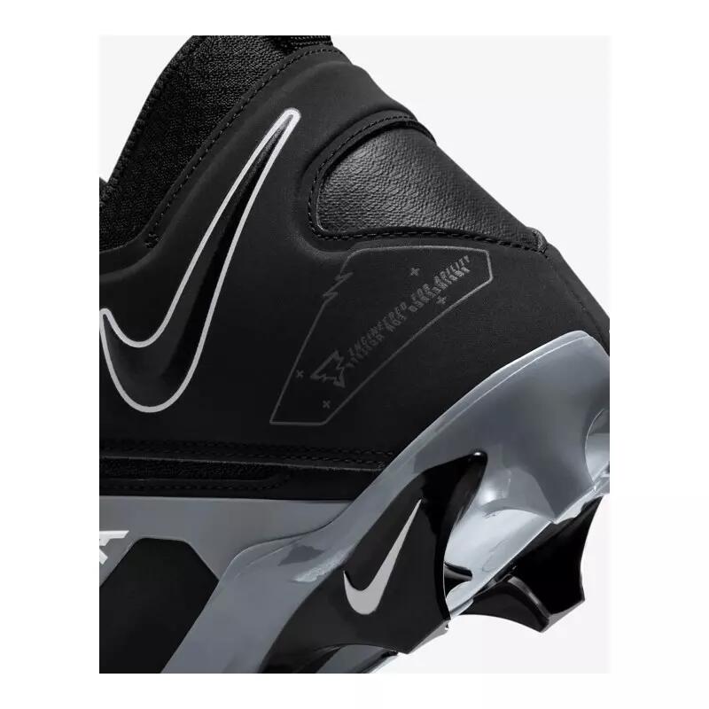Crampons de Football Americain moulés Nike Alpha menace Pro 3 noir 3/4