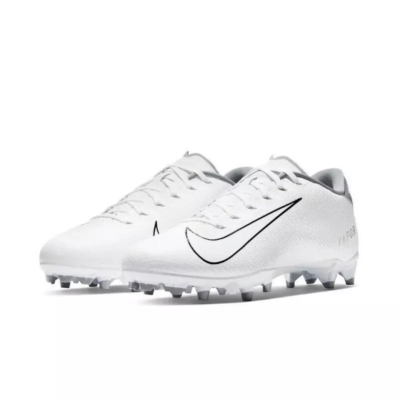 Crampons de Football Americain moulés Nike Vapor Edge Team Blanc