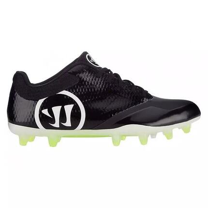 Crampons de Football Americain Warrior Burn 9 Low Noir