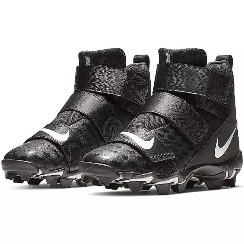 Crampons de Football Americain moulés Nike Force Savage Shark 2 Noir Enfant 2/4