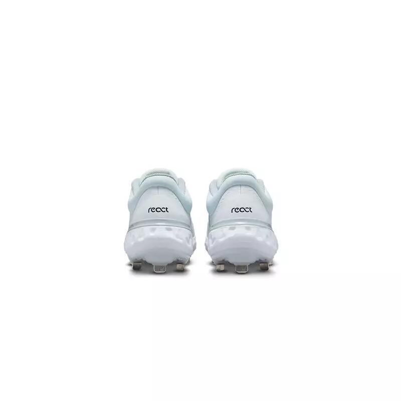 Crampons de Baseball métal Nike Alpha Huarache Elite 4 low Blanc 4/5