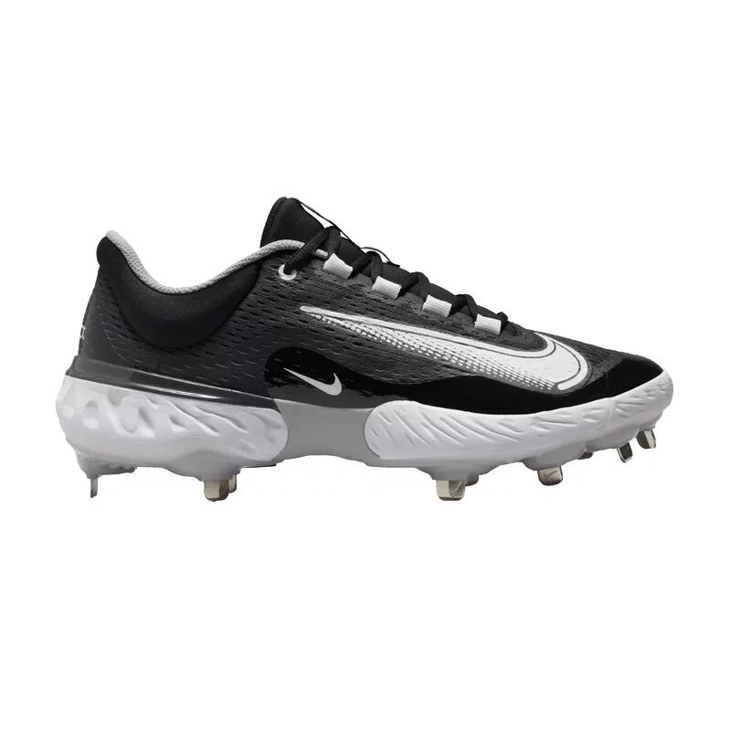 Crampons de Baseball métal Nike Alpha Huarache Elite 4 low Noir 1/4