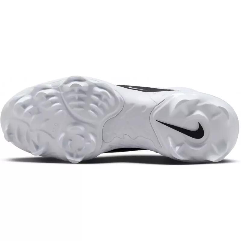 Crampons de Baseball moulés Nike Alpha Huarache 4 Elite Low MCS Blanc
