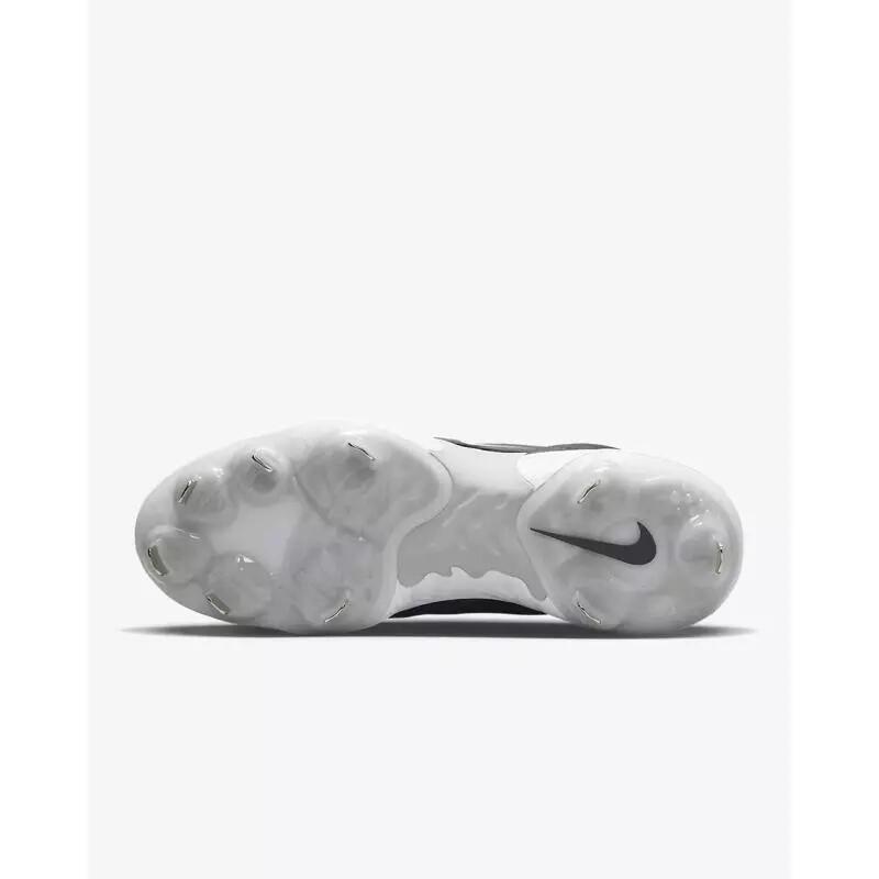 Crampons de Baseball métal Nike Alpha Huarache Elite 4 low Noir 4/4