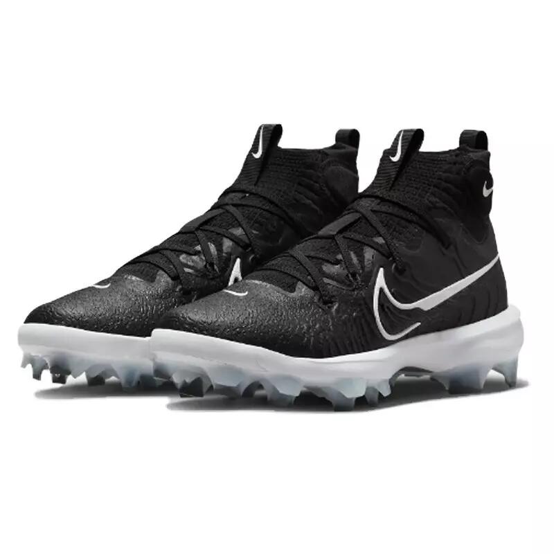 Crampons de Baseball moulés Nike Alpha Huarache NXT MCS Noir 3/4