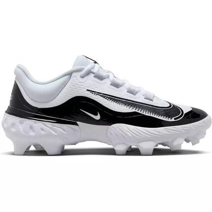Crampons de Baseball moulés Nike Alpha Huarache 4 Elite Low MCS Blanc -Nike