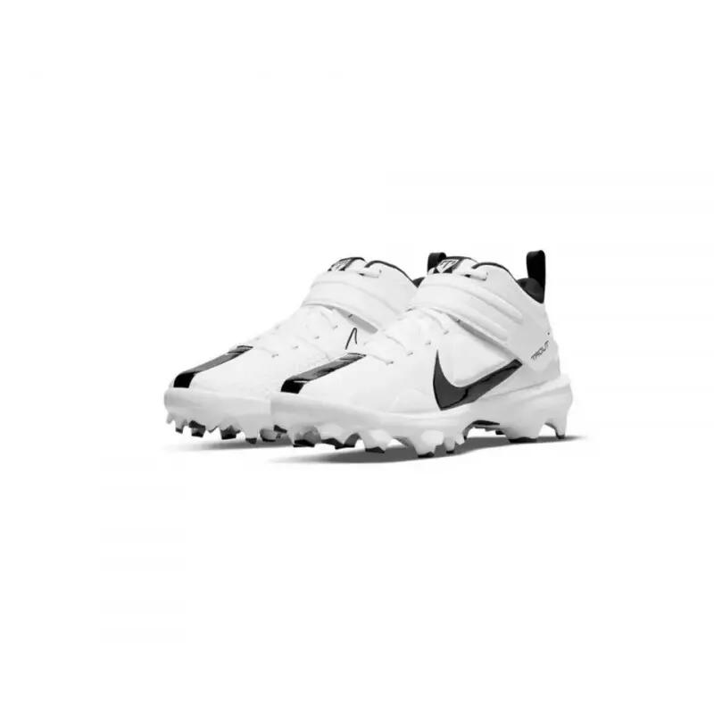 Crampons de Baseball Moulés Nike Force Trout 7 Pro blanc 2/5