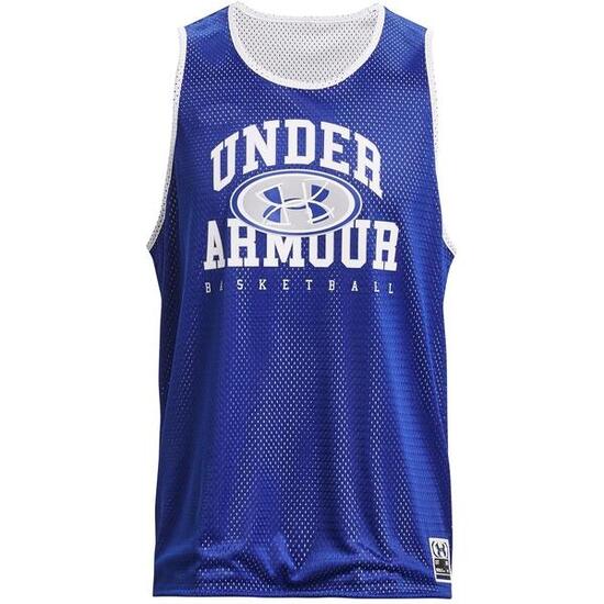 Débardeur Under Armour Baseline Reversible Bleu pour homme
